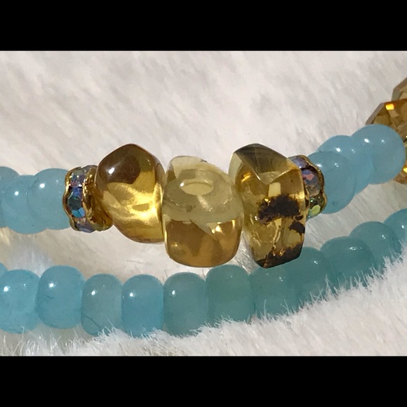 Genuine Amber Bracelet - Picture 2 of 7